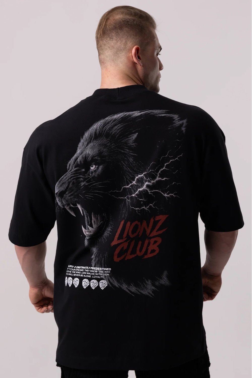 Thunder Roar Oversized Tee